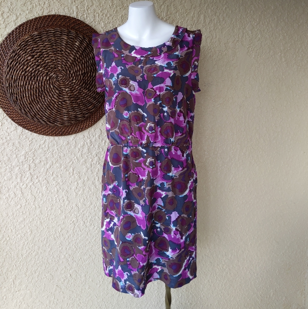 Boden’s Limited Edition Floral Silk Dress